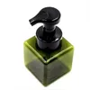 Distributeur de mousse de savon de bouteille de pompe en plastique moussant de 250 ml / 85 oz rechargeable portable vide distributeur de savon moussant pour les mains bouteille iquqt