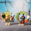 Factory Outlet Halloween Witch Door Ring Door Hanging Decoration Props Ghost Festival Supplies Bar Home Party Shop Hanging Accessories