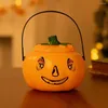 Cadeau cadeau sac de citrouille portable adorable non-tissé Halloween poignée étendue accessoires de conception bonbons légers