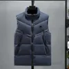 5A Men Fashion Vests Winter Down Vest Quality Womens Outerwear Mens Parkas Unisex Coats Contrast Color Casual Letter Pattern M L XL XL 3XL 4XL 5XL 6XL 7XL 8XL CC