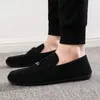 Kleding Schoenen Merk Mode Zomer Stijl Zachte Mocassins Mannen Loafers Hoge Kwaliteit Lederen Flats Gommino Rijden 231013