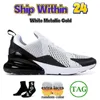Designer 270 män Running Shoes 27C Triple White Black Anthracite Karely Rose Habanero Red Light Bone Hot Punch Outdoor Men Sneakers Womens Sports Trainers