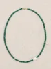Gargantilla Nicho europeo y americano Piedra semipreciosa natural Collar con cuentas de perlas con estilo de inserción larga Joyería de moda hecha a mano
