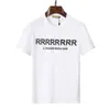 2023 Summer Casual Mens Designer T Shirts kortärmad Rhinestone Slim Crew Neck Topps Tee Mercerized Cotton M-3XL230G