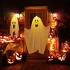 1 Set Outdoor Screaming Ghosts Decoration Color Light, Halloween Hanging On The Exterior Wall, LED Atmosphere Arrangement, Halloween Decoration Props