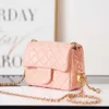 10A Topkwaliteit Mini Crossbody Kraaldecoratie 17 cm Designertassen Mode Schoudertas Vrouw Flap Bagss Ketentassenss Dame Portemonnee met Doos C006