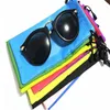 Efewt – sac de lunettes de soleil de haute qualité, pochette de rangement pour lunettes de soleil avec sacs en corde pour montres de téléphone portable, sac à bijoux