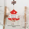 Factory Outlet Kerstdecoratie scène-indeling boomhangers sneeuwvlokken klokken decoraties elanden materialen tassen hangers rekwisieten 6XDS