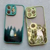 Obudowy telefonu komórkowego Cute Ghost Telefone Case na iPhone 15 14 Plus 13 12 11 Pro Max Mini XS X XR SE2020 7 8 Plus odporna na wstrząsy tylnej okładki Fundas Capa L230823