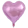 50 teile/los 18 zoll Mylar Herz Form Folien Ballons Valentines Ballons Helium Geburtstag Dekorationen Verlobung Hochzeit Geburtstag Party Baby Dusche HW0104