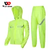 WEST BIKING Fietsen Regenjas Waterdicht Ademend Fietsjack Reflecterende Kleding Heren Sport MTB Fietsregenjas Ciclismo 231013