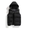 Gilets pour hommes Gilet bouffant à capuche en coton pour hommes s 231013