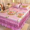 Jupe de lit 3pcs / lot Double drap set