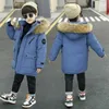 Down Coat Boys Mantel Kinder verdicken warme Oberbekleidung 3 bis 14 Jahre Kinderkleidung 2023 Winter Teenager Down Jacke koreanische Windbreaker J231013