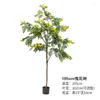 Fiori decorativi Fiori artificiali Alberi finti Pianta verde Bonsai Soggiorno interno Paesaggio Pavimento Piante bioniche Ornamenti