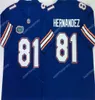 NCAA Florida Gators College Football-Trikot 22 Emmitt Smith 81 Aaron Hernandez 11 Kyle Trask 84 Kyle Pitts 15 Tim Tebow HERREN S-3XL