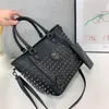 Akşam çantası PU deri crossbody cüzdan kafatası çanta punk omuz çantaları cüzdan satchel messenger tote 231013