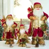 Juldekorationer Big Santa Claus Doll 60 cm år hemrumsdekoration 2023 trädprydnader Kids Gift Navidad 231013