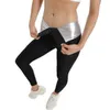 Sauna feminina calças de emagrecimento ginásio treino thermo suor sauna leggings shapers cintura trainer controle barriga queima gordura pant304e