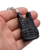 Keychains Game PUBG Level 3 Body Armor Keychain Small Size Vest Metal Key Chain Ring Holder Porte Clef Men Gift SMEEXKE