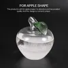 Décorations de Noël 35 ml liquide verre transparent tempête pomme goutte d'eau tempêtes prévision bouteille moniteur prévisions baromètre ornements de Noël cadeau 231013