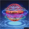 Magic Balls Magic Balls Flying Ball Toys Hover Orb 2022 Controller Mini Drone Rgb Lights Spinner 360 Rotating Spinning Ufo Safe For Ki Dhbos