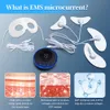 Sleep Masks EMS Face Lifting Massage Microcurrent Eye Beauty Massager Muscle Stimulator For Anti Wrinkle Skin Tighten Microcurrents 231013