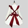 Cosplay The Lantern Festival Cosplay Kostüm Anime Rot weiß Lolita Kleid