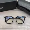Mode solglasögon ramar designer ny samma ch0769 kedja stor låda svart vanlig glasögonplatta myopia förebyggande blå ljus par ioct