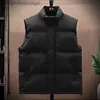 Heren Vesten 2023 Heren Vest Jas Herfst Winter Big Size Vest Jas Mouwloos Jasje Effen Kleur Wit Pufferjack Street chic Mode HerenL231014