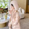 Down Coat 2023 Girls Parka Winter Coats Children Fur Collar Hooded Jackets Big Kids Thick Warm Cotton Outerwear Teen Outfit Baby Snowsuit J231013