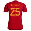 2023 2024 Pedri Soccer Jerseys Lamine Yamal Pino Merino Rodrigo Sergio M.Asensio Ferran Men Kids and Women Spains Hermoso Redondo Caldentey 22 23 24フットボールシャツ