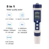 Misuratori PH Tester digitale professionale per acqua all'ingrosso 5 in 1 Ph/Tds/EC/Salinità/Temperatura Penna Impermeabile Mti-Funzione Meter Drop D Dh2Yz