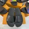 7A Scivolo di alta qualità Pantofole da uomo per esterno Ciabatte WATERFRONT sandali piatti classici Sandali di design di lusso Pantofole estive in vera pelle Scarpe casual