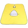 Aprons Professional Salon Barber Cape Hairdresser Hair Cutting Gown Capes View Window Apron Waterproof Hairdressing Clothes Homefavor Dhmyc