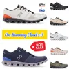 0n Cushion Running Shoes Cloud X 3 Treino Cruz Treinamento Designer de Designer Men Mulheres Mulheres Tênis Merdado Merdado Black Eclipse Magnet Menget Midnight Her