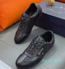 Men's sneakers New luxury design imported cowhide leather upper men's casual shoes size
