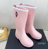 Knight Boots Round toe Platform Rubber sole luxury designers Fashion Casual shoes