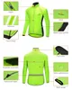 Cykeljackor Wosawe Men Windproof Waterproof Reflective Cycling Jacket MTB BICYCLE Långärmad vindbrytare ärmlös Vest Bike Coat Jersey 231013