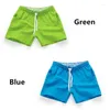 Men's Shorts S-3XL Men Breathable Boardshorts Summer Quick Dry Elastic Drawstring Waist Beach Swiming Running Gym Swim Trunks Surfwear