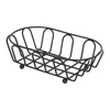 Plates Fries Basket Grade Sturdy Widely Used Easy Cleaning Stainless Steel French Fry Holder For Family Gathering Restaurant