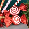 Christmas Decorations 3040cm Decoration Pendant Simulation Colored Candy Lollipop Small Cane Pographic Props Home decor 2023 231013