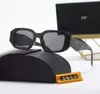 2023 نظارات النظارات الكلاسيكية Goggle Outdoor Beach Sun Glasses for Man Woman Mix Color TiRiangular Signature