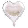 50 шт./лот 18-дюймовые фольгированные воздушные шары в форме сердца из майлара, валентинки, гелиевые украшения на день рождения, помолвка, свадьба, день рождения, детский душ HW0104