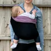 Transportörer Slings ryggsäckar Baby Sling Mjuk och elastisk baby Sling Baby Nursery Baby Sling Lätt att bära 231013