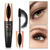 Mascara de maquillage pour cils en Fiber de soie 8D, imperméable, pour Extension de cils, noir, épais, recourbe, cosmétiques, maquillage pour les yeux