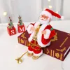 Juldekorationer Electric Santa Claus Climbing Rope Ladder With Music Musical Toys For Tree Home Decor Gifts Boys and Girls 231013