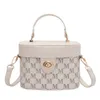 Petit sac texture tendance pour femmes, Joker, nouveau sac messager populaire, sac seau portable pour dames, 2023