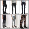 Jeans Jeans déchirés noirs miri designer Moto Tendance Ripped patchwork trou Taille 30-40 Streetwear toute l'année jambes slim.SML