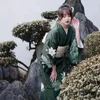 Ethnische Kleidung Kimono Yukata Frauen Japanisches traditionelles Kleid Kimonos Kostüm Geisha Cosplay Weiblich Obi FF2603